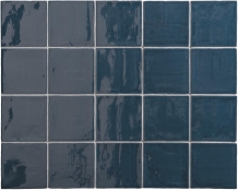 Oud Hollandse Witjes MARINE BLAUW 13x13 cm