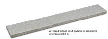 Vijverrand Grijs Graniet 100x15x3 cm
