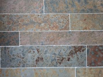 Oxide Multicolor Slate Leisteen Wandstrips