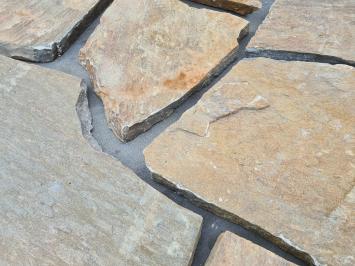 Karystos Brown Flagstones dikformaat 3-5 cm dik