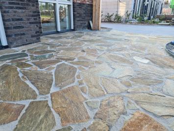 Karystos Brown Flagstones dikformaat 3-5 cm dik