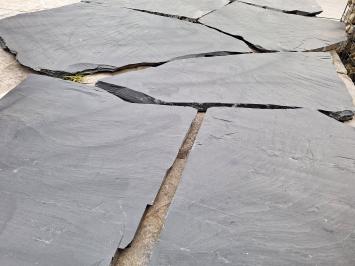 Mystic Black XXL Flagstones grootformaat