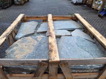 Flagstones Karystos Green dikformaat 2,5-4 cm dik