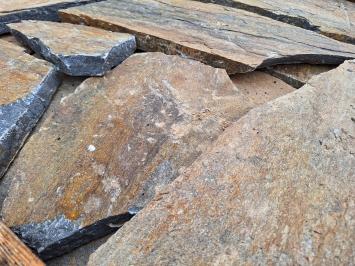 Karystos Brown Flagstones dikformaat 3-5 cm dik
