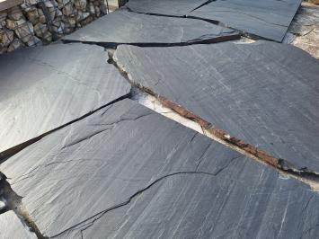 Mystic Black XXL Flagstones grootformaat