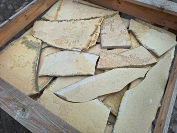 Solnhofer Yellow Flagstones 2-2,5 cm dik