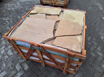 Golden Leaf Flagstones dikformaat 2,5-4 cm dik