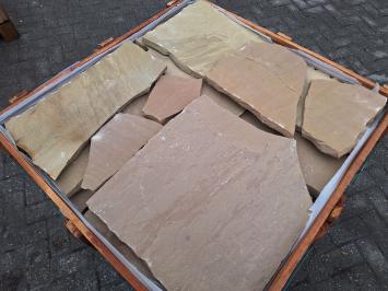Golden Leaf Flagstones dikformaat 2,5-4 cm dik