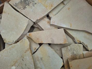 Solnhofer Yellow Flagstones 2,5-3 cm dik
