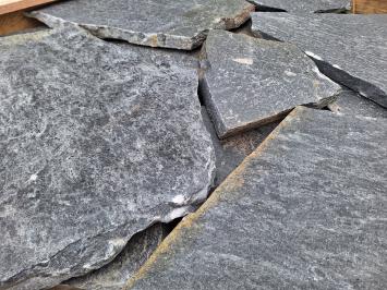 Karystos Black Flagstones dikformaat 3-5 cm dik