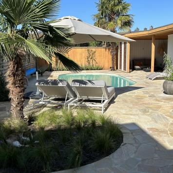 Brasil Gold Flagstones dikformaat 2,5-4 cm dik