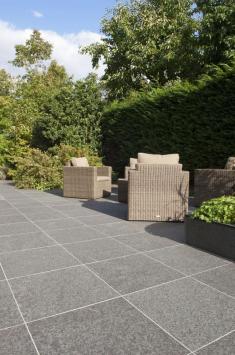 Ceramica 60x60x3 cm Basaltica Black