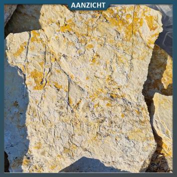 Bourgogne Geel Flagstones 2,5-4 cm dik