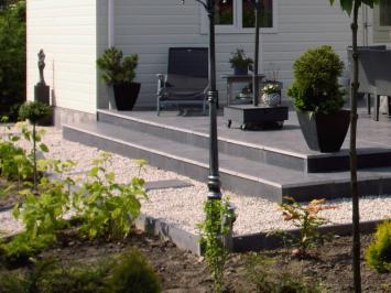 Chinees Hardsteen 60x60x2,5 cm gezoet / facet