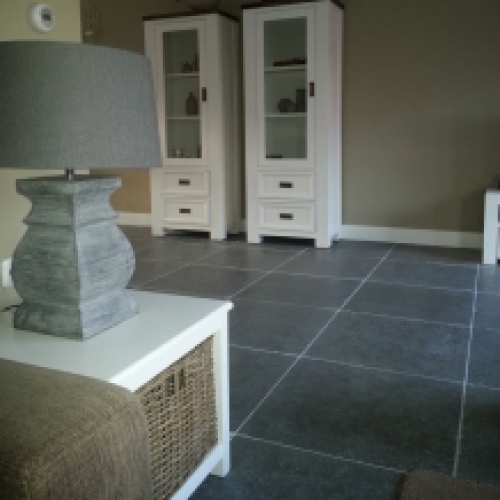 Desert Black Soft Finish leisteen 60x60x1,5 cm