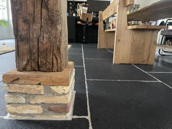 Chaumont Noir Natural 60x90 cm