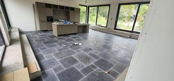 Milly Grey Marble groot wildverband 2 cm dik verouderd