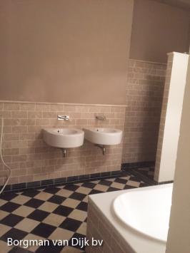 mix Beige / Zwart Marmer 30,5x30,5x1 cm