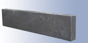 Chinees Hardsteen opsluitband 100x20x5 cm gezoet / facet