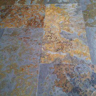 Oxide Slate Leisteen Groot Wilverband 2,5 cm dik