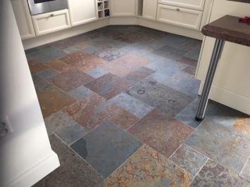 Oxide Slate Multicolor Leisteen 60x60x1 cm