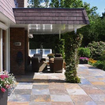 Rusty Slate leisteen tuinontwerp