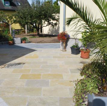 Castle Stone Beige Groot Wildverband Natural ca. 2,5 cm dik