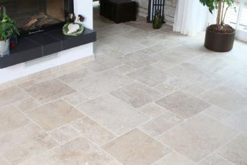 Travertin Beige Cloudy Romaans Verband