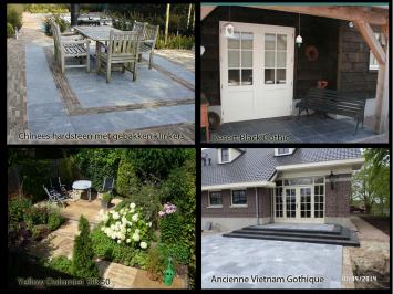 Vietnamees Hardsteen Soft Finish 40x60x2,5 cm